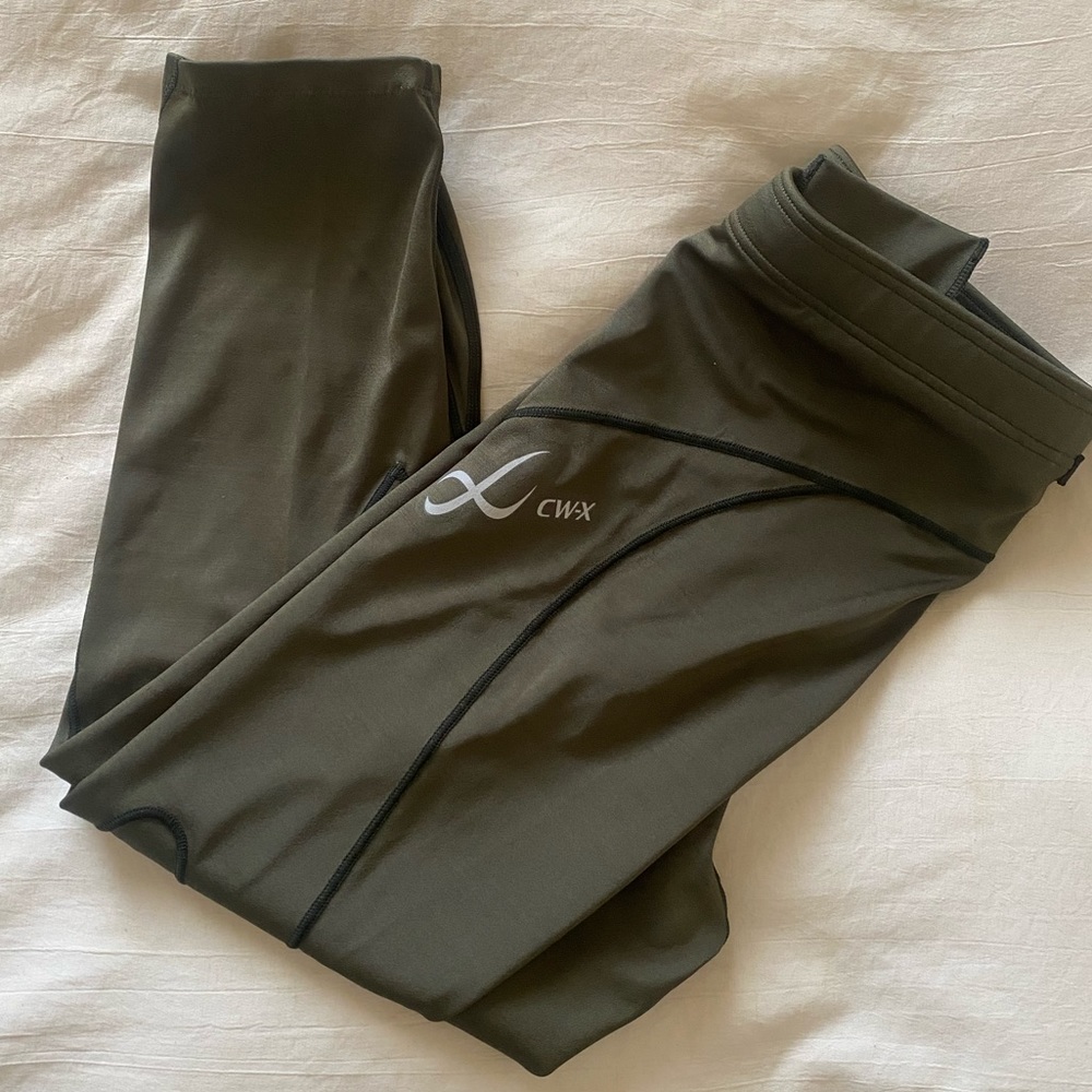 These are CW-X Stabilyx Joint Support 3/4 Compression Tight! Like new!